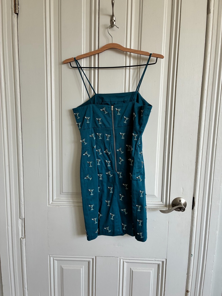 Anthropologie | The Brynn 3d Style Spaghetti Strap Dress